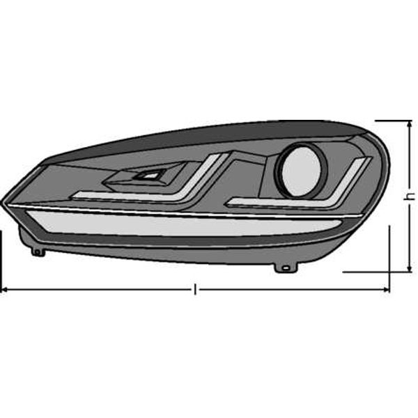 LEDriving XENARC GTI headlights for VW Golf VI image 2