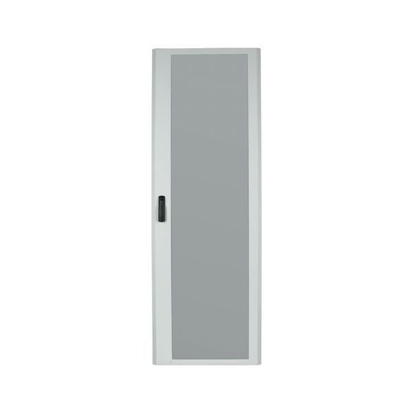 Glass door, for HxW=1760x800mm, Clip-down handle, white image 3