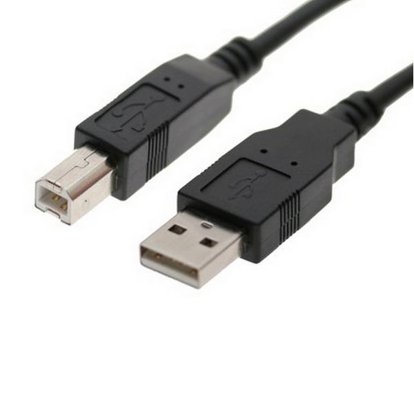 USB Programming cable, A-type male to B-type male, 1.8 m image 1