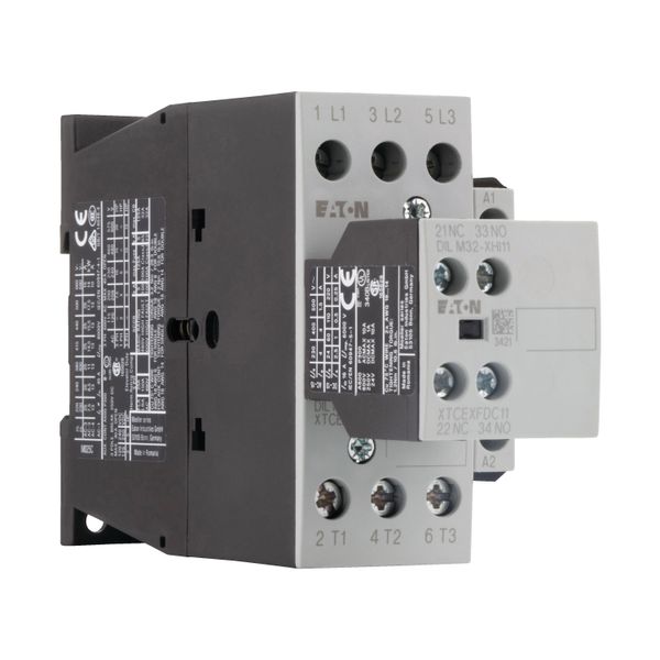 Contactor, 380 V 400 V 11 kW, 2 N/O, 1 NC, 230 V 50 Hz, 240 V 60 Hz, AC operation, Screw terminals image 15