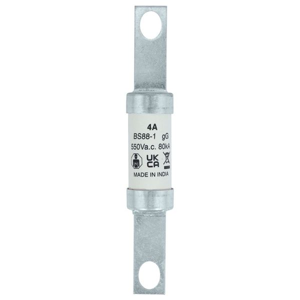 Fuse-link, low voltage, 4 A, AC 550 V, BS88, 21 x 129  mm, gL/gG, BS image 6