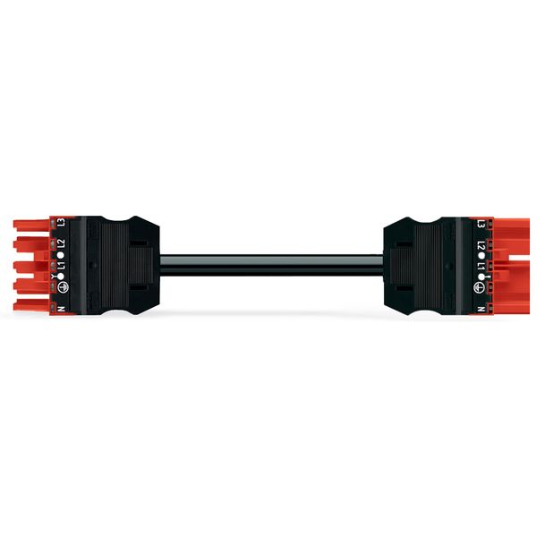 pre-assembled interconnecting cable;Eca;Socket/plug;red image 4