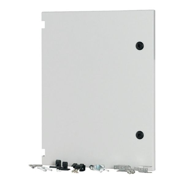 Section wide door, closed, HxW=550x425mm, IP55, grey image 5