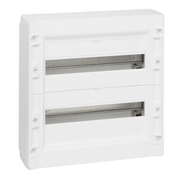 Distribution cabinet XL³ 125 - 2 rows - 36 modules - surface mounting image 1