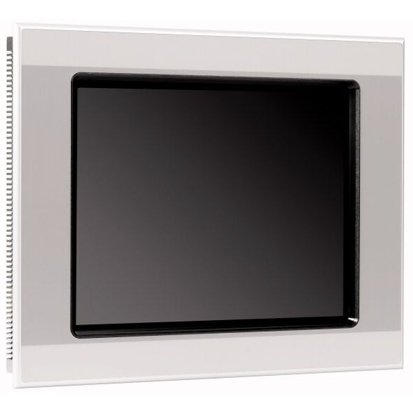 Single touch display, 12-inch display, 24 VDC, 800 x 600 px, 2x Ethernet, 1x RS232, 1x RS485, 1x CAN, 1x DP, PLC function can be fitted by user image 4