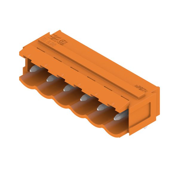 PCB plug-in connector (board connection), 5.00 mm, Number of poles: 6, image 3