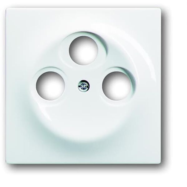 1743-03-74 CoverPlates (partly incl. Insert) carat® Alpine white image 1