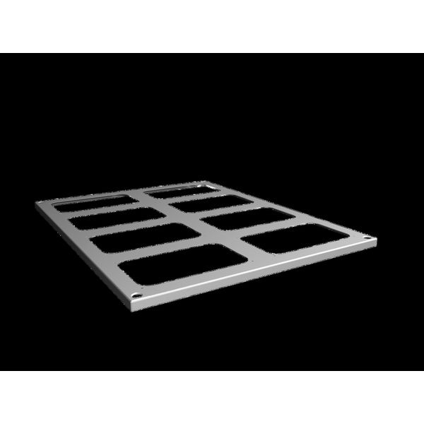 VX Roof plate, WD: 600x800 mm, for cable entry glands image 2