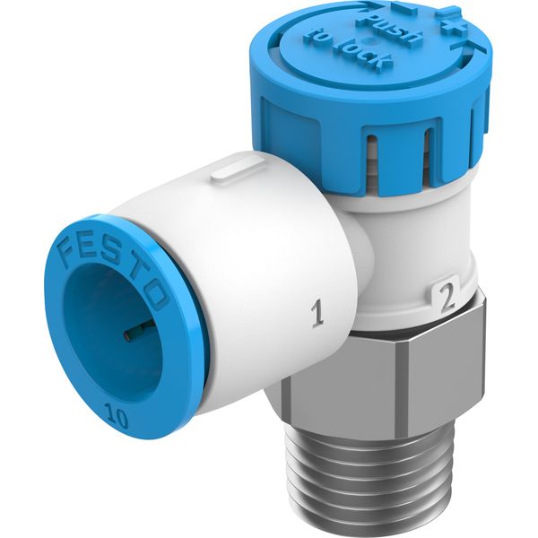 VFOE-LE-T-R14-Q10 One-way flow control valve image 1