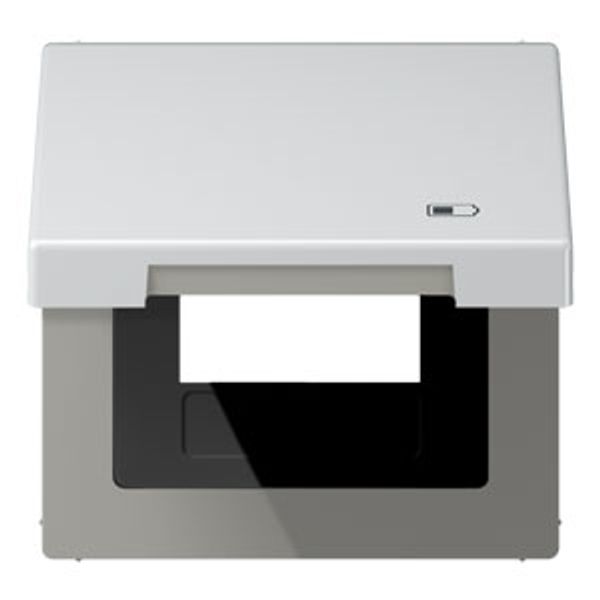 Hinged lid USB with centre plate AL2990KLUSB image 4