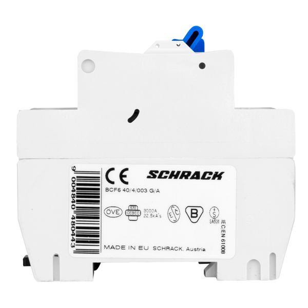 Residual current circuit breaker 40A, 4-p,30mA,type A,G,6kA image 6