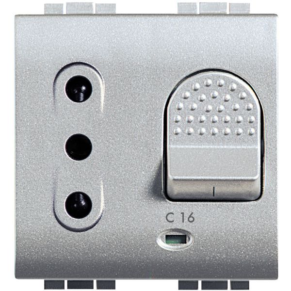 safety socket 2P+E 16A image 1
