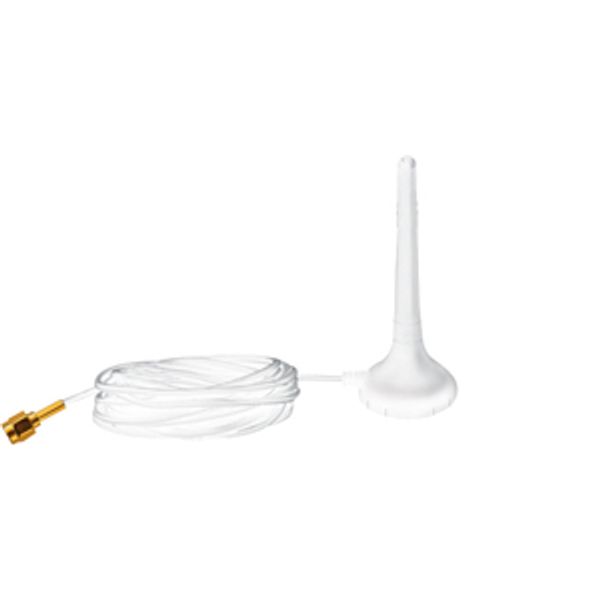 Wireless antenna with 250cm cable, grey white image 1