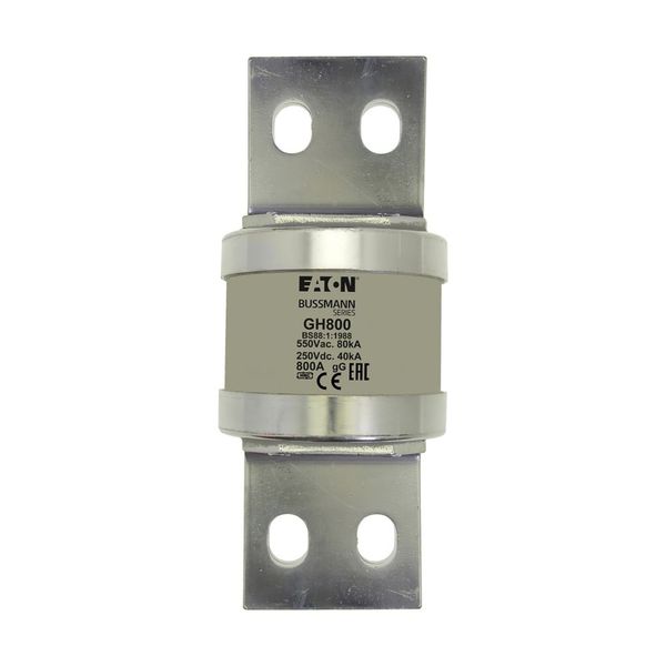 Fuse-link, low voltage, 800 A, AC 550 V, BS88, gL/gG, BS image 4