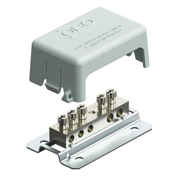 1809 BG Equipotential busbar for small systems 72x45mm image 1