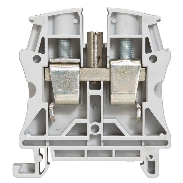 Terminal block Viking 3 - screw - 1 connect - 1 entry/1 outlet - pitch 15 - grey image 2