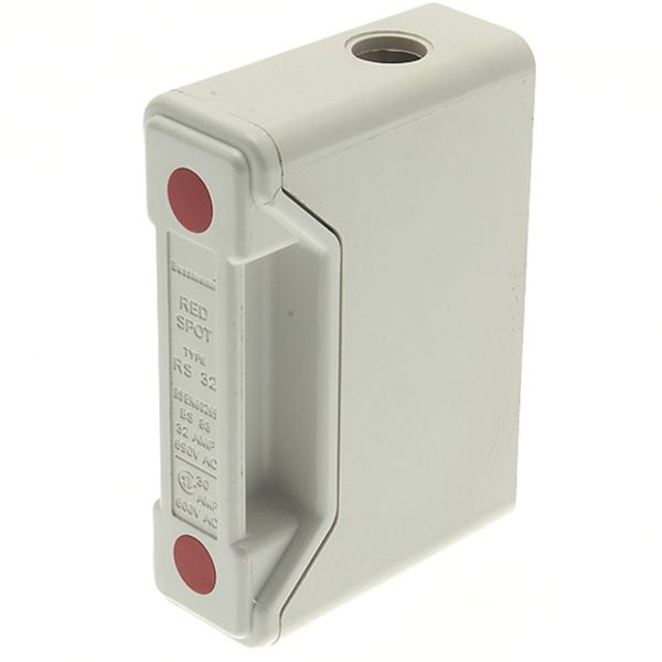 Fuse-holder, LV, 32 A, AC 690 V, BS88/A2, 1P, BS, front connected, white image 3