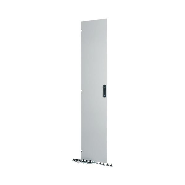 Door for cable area, IP55, left open, D=800 mm / 425+375 mm image 3