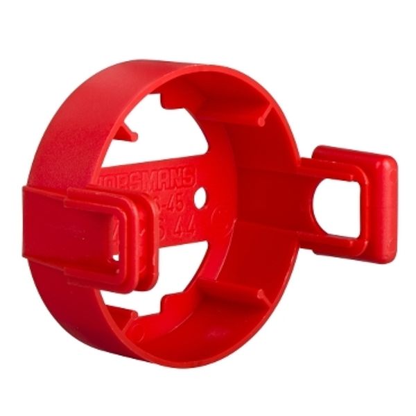 Multifix TED - spacing collar TED-A26-45 - red - set of 100 image 2