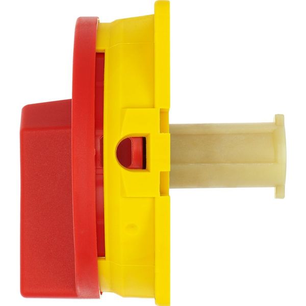 Thumb-grip, red, lockable with padlock, for P3 image 47
