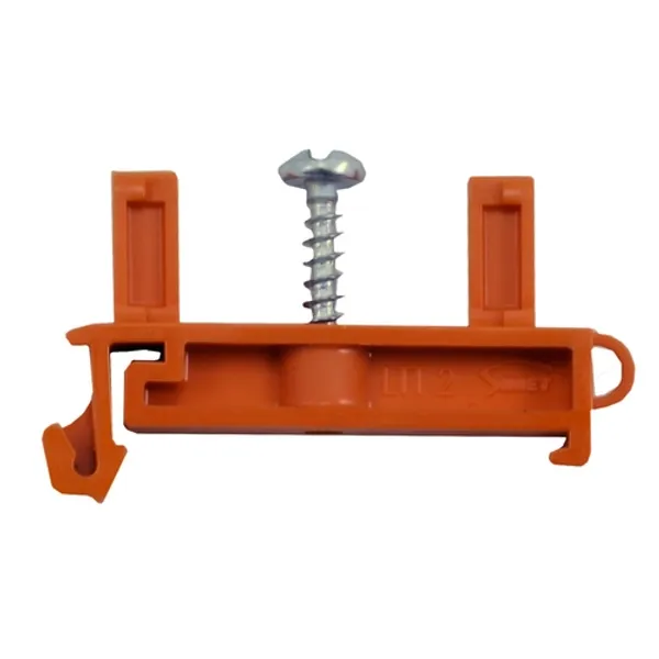 Holder for thermoplastic connector strips LTT2 orange image 1