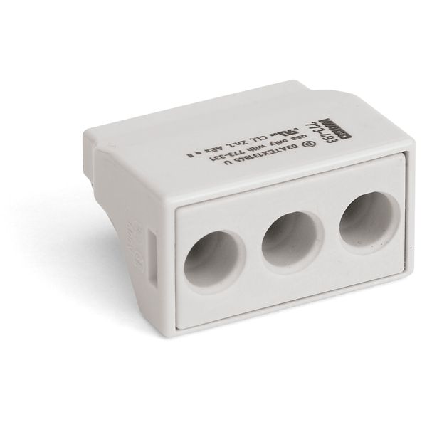 PUSH WIRE® connector for junction boxes for solid and stranded conduct image 1