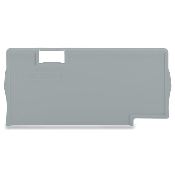 Seperator plate 2 mm thick oversized gray image 3