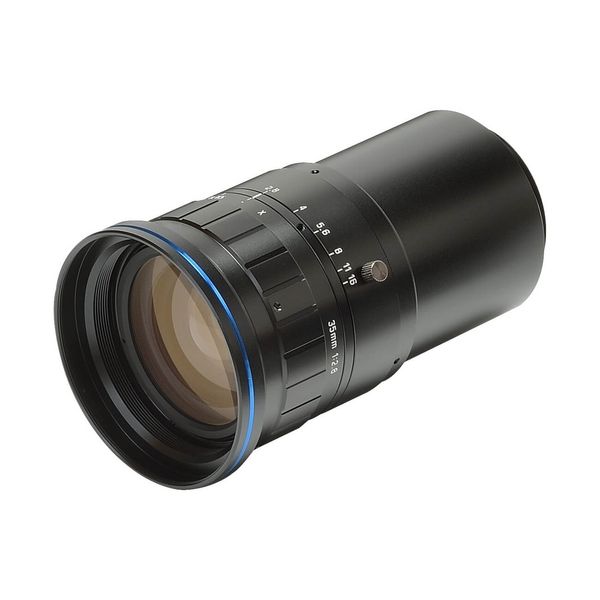 Vision lens, high resolution, focal length 35 mm, 1.8-inch sensor size image 1