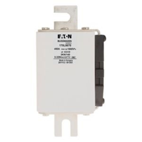 Fuse-link, high speed, 450 A, AC 1600 V, Size 3, 74 x 92 x 171 mm, aR, IEC, single indicator image 10