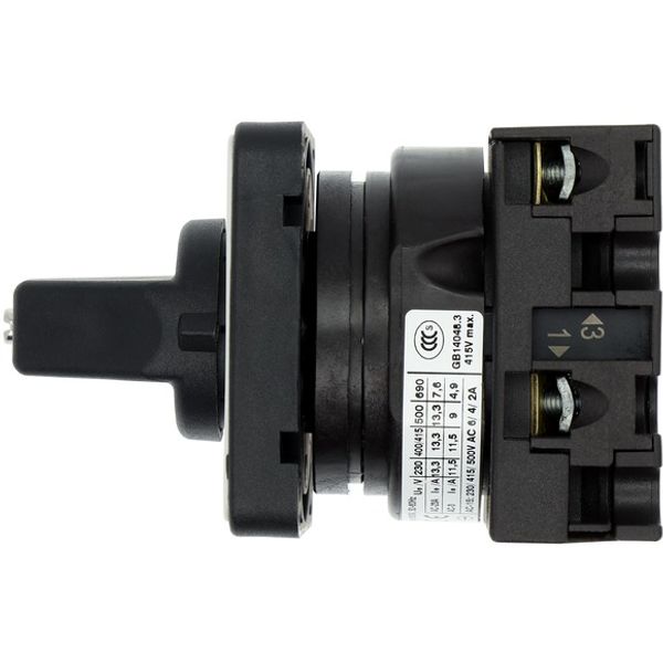 ON-OFF switches, T0, 20 A, flush mounting, 1 contact unit(s), Contacts: 2, 45 °, maintained, With 0 (Off) position, 0-1, Design number 15402 image 2