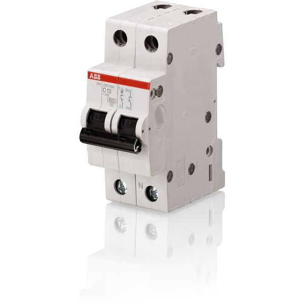 SH201-C10NA Miniature Circuit Breaker - 1+NP - C - 10 A image 1