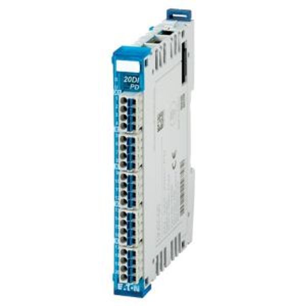 Digital input module, 20 digital inputs 24 V DC each, pulse-switching, 5.0 ms image 7