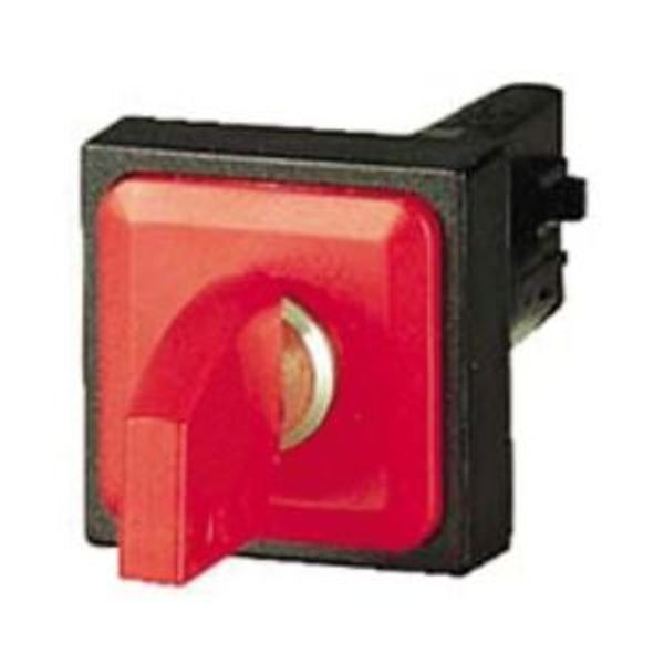 Key-operated actuator, 2 positions, red, maintained image 2