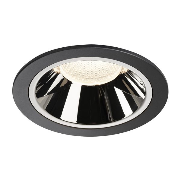 NUMINOS® DL XL, Indoor LED recessed ceiling light black/chrome 4000K 40° image 2