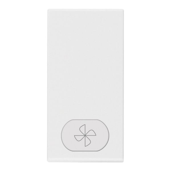 Button 1M fan symbol white image 1
