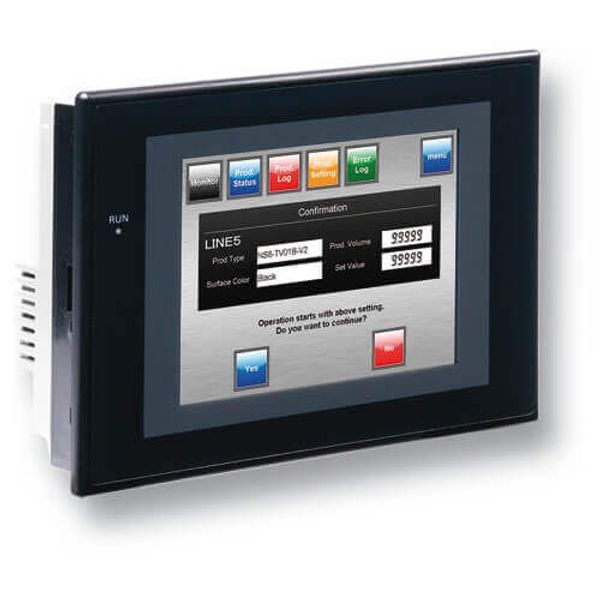 Touch screen HMI, 5.7 inch, TFT, 256 colors (32,768 colors for .BMP/.J NS050724H image 1