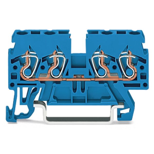 4-conductor through terminal block 2.5 mm² suitable for Ex i applicati image 2