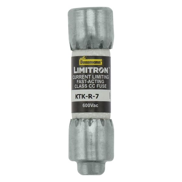 Fuse-link, LV, 7 A, AC 600 V, 10 x 38 mm, CC, UL, fast acting, rejection-type image 16