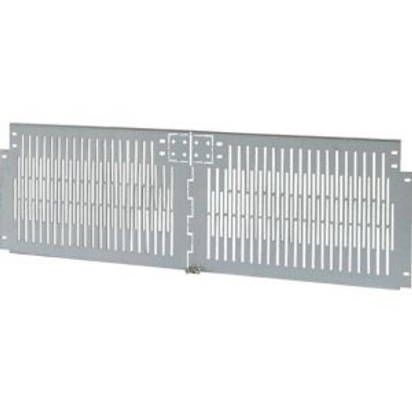 Partition, ventilated, for power feeder, HxW=275x1000mm image 2