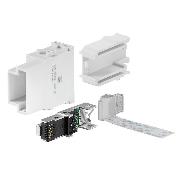 Module insert for industrial connector, Series: ModuPlug, IDC terminal image 1