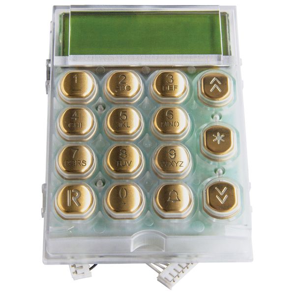 Keypad with display for 89F4/T,89F7/T image 1