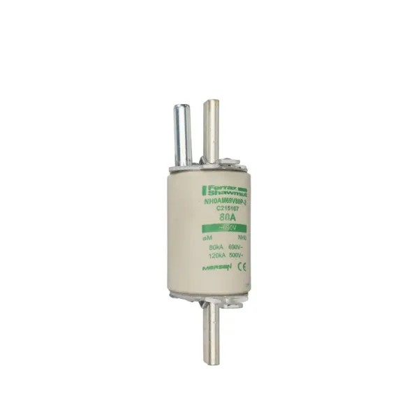 Fuse-link NH0 aM 690VAC 80A live tags Striker image 1