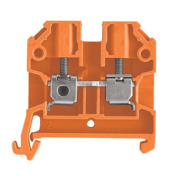 Feed-through terminal block, 4 mm², 32 A, Number of connections: 2 image 1