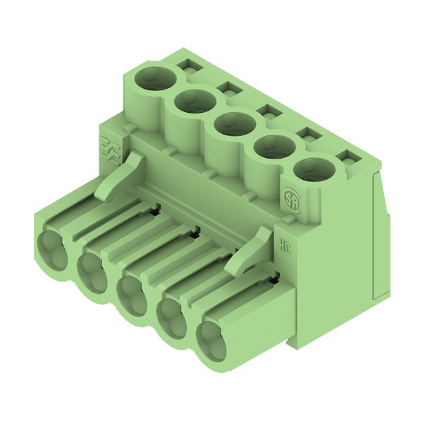 PCB plug-in connector (wire connection), 5.00 mm, Number of poles: 5,  image 2