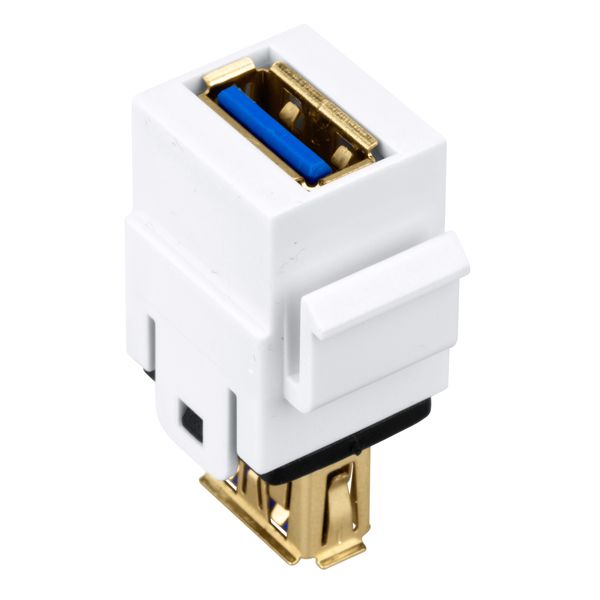 TOOLLESS LINE USB 3.0 A-A Coupler White image 5