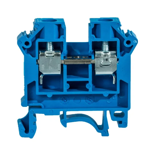 Rail-mounted screw terminal block ZSG1-6.0Nn blue image 1