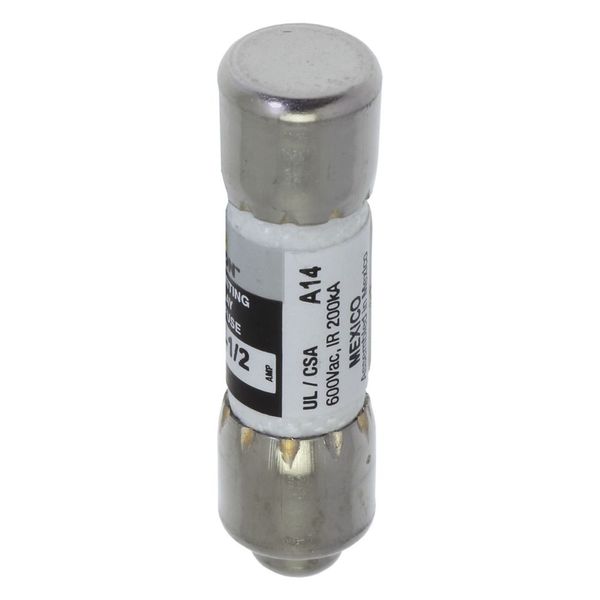 Fuse-link, LV, 1.5 A, AC 600 V, 10 x 38 mm, 13⁄32 x 1-1⁄2 inch, CC, UL, time-delay, rejection-type image 11