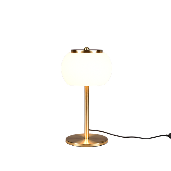 Madison LED table lamp matt brass image 1