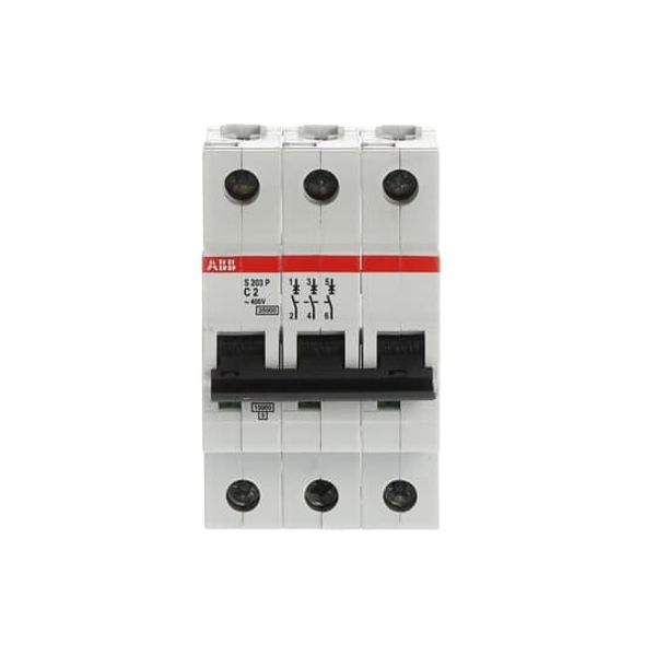 S203P-C2 Miniature Circuit Breaker - 3P - C - 2 A image 6