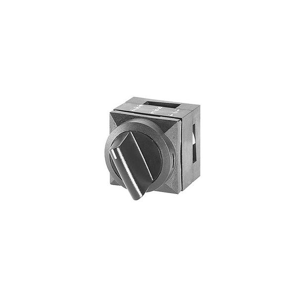 26X26MM PLASTIC SQUARE ACTUATOR: SELECTOR SWITCH MOMENTARY CONTACT  3SB3110-2EA61 image 1